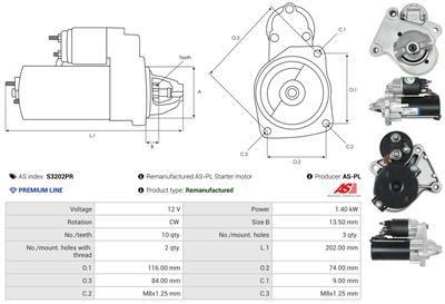 AS-PL S3202PR EAN: 5902129110750.