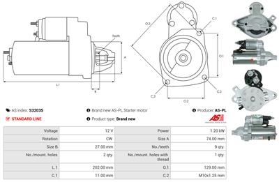 AS-PL S3203S EAN: 5902129110804.