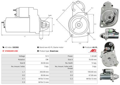 AS-PL S3235S EAN: 5902129158325.