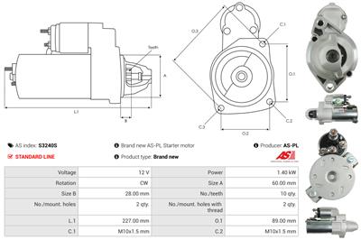 AS-PL S3240S EAN: 5902129164609.