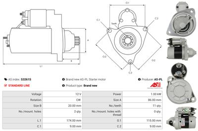 AS-PL S3261S EAN: 5902129218890.
