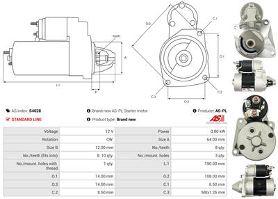 AS-PL S4028 EAN: 5901259422641.