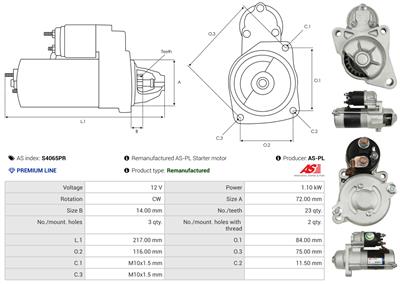 AS-PL S4065PR EAN: 5902129085379.