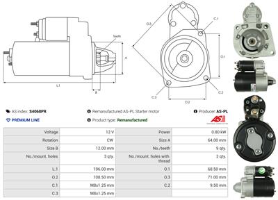 AS-PL S4068PR EAN: 5902129091172.