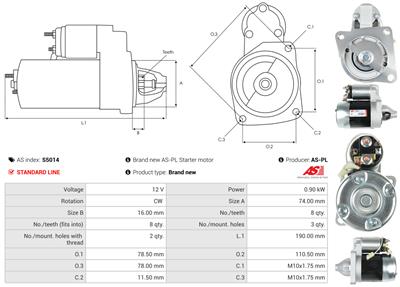 AS-PL S5014 EAN: 5901259422931.