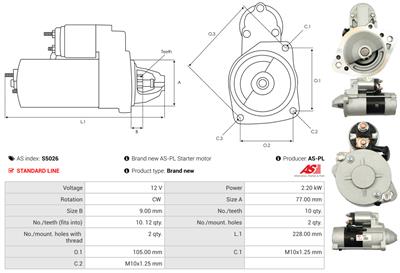 AS-PL S5026 EAN: 5901259423082.