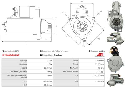 AS-PL S5171 EAN: 5901259492842.