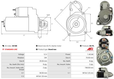 AS-PL S5188 EAN: 5902129005308.