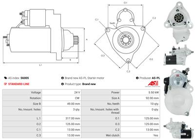 AS-PL S6005 EAN: 5901259423433.