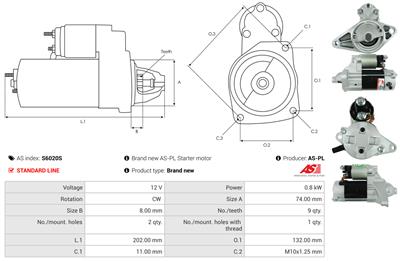 AS-PL S6020S EAN: 5902129052326.