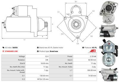 AS-PL S6059 EAN: 5901259464818.
