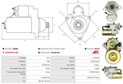 AS-PL S6082 EAN: 5901259469684.