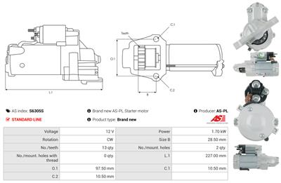 AS-PL S6305S EAN: 5902129106654.