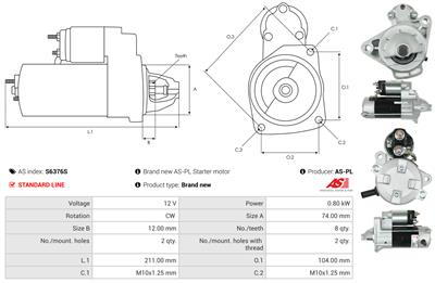 AS-PL S6376S EAN: 5902129118466.