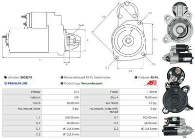 AS-PL S9032PR EAN: 5902129105350.