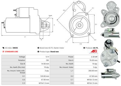 AS-PL S9035 EAN: 5901259424126.