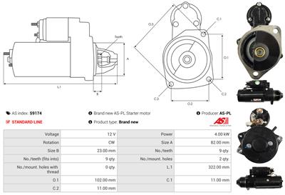 AS-PL S9174 EAN: 5902129004752.