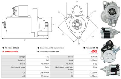 AS-PL S9366S EAN: 5902129110514.