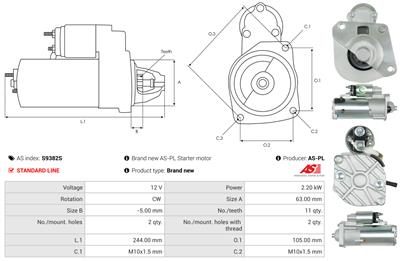 AS-PL S9382S EAN: 5902129118428.