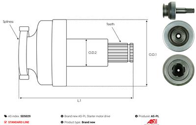 AS-PL SD5029 EAN: 5901259430813.