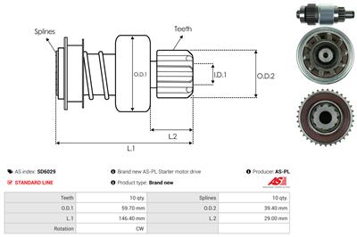 AS-PL SD6029 EAN: 5901259431216.