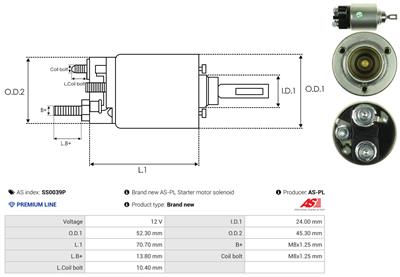 AS-PL SS0039P EAN: 5902129095583.