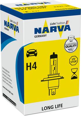 NARVA 488893000 Číslo výrobce: H4. EAN: 4013790356505.