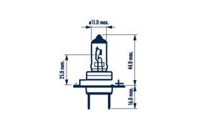 NARVA 483392100 Číslo výrobce: H7. EAN: 4013790006202.