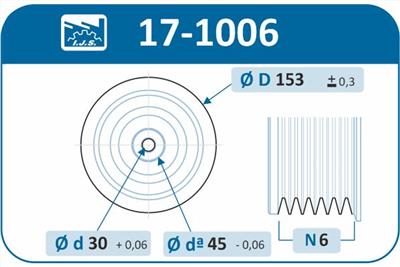 IJS Group 17-1006 EAN: 8435398500054.