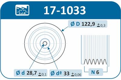 IJS Group 17-1033 EAN: 8435398500375.