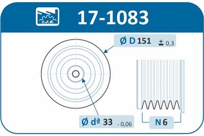IJS Group 17-1083 EAN: 8435398500870.