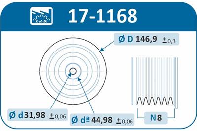 IJS Group 17-1168 EAN: 8435398501716.