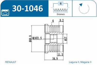 IJS Group 30-1046 EAN: 8435398502737.