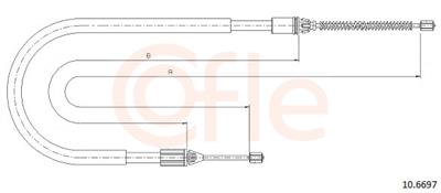 COFLE 10.6697 Číslo výrobce: 92.10.6697.