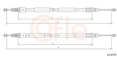 COFLE 11.6773 Číslo výrobce: 92.11.6773.