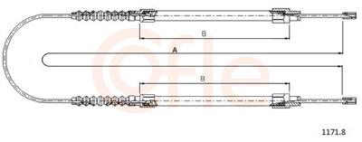 COFLE 1171.8 Číslo výrobce: 92.1171.8.
