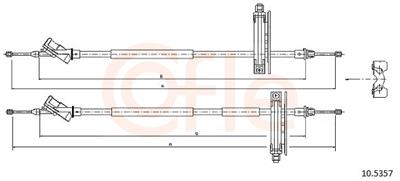 COFLE 92.10.5357 Číslo výrobce: 10.5357.