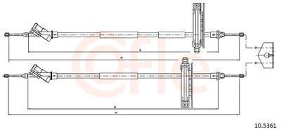 COFLE 92.10.5361 Číslo výrobce: 10.5361.