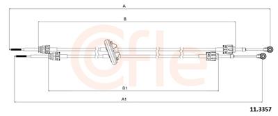 COFLE 92.11.3357 Číslo výrobce: 11.3357.