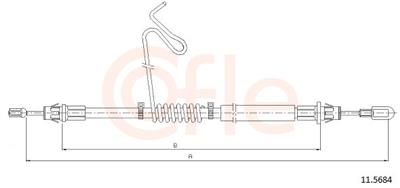 COFLE 92.11.5684 Číslo výrobce: 11.5684.