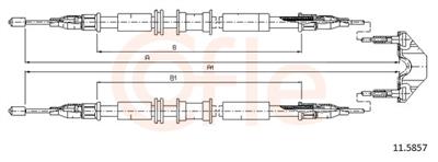 COFLE 92.11.5857 Číslo výrobce: 11.5857.