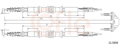 COFLE 92.11.5858 Číslo výrobce: 11.5858.