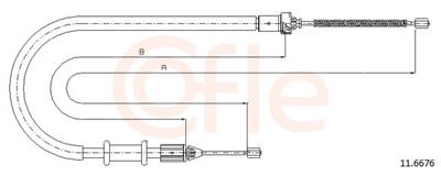 COFLE 92.11.6676 Číslo výrobce: 11.6676.