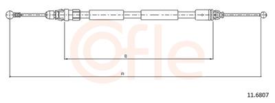 COFLE 92.11.6807 Číslo výrobce: 11.6807.