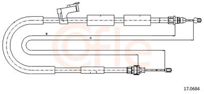 COFLE 92.17.0684 Číslo výrobce: 17.0684.