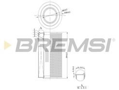 BREMSI FA0128