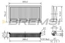 BREMSI FA0574
