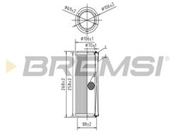 BREMSI FA0583