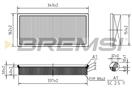 BREMSI FA1084