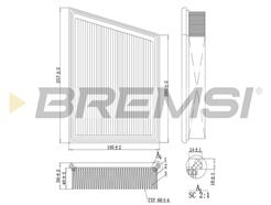 BREMSI FA1106